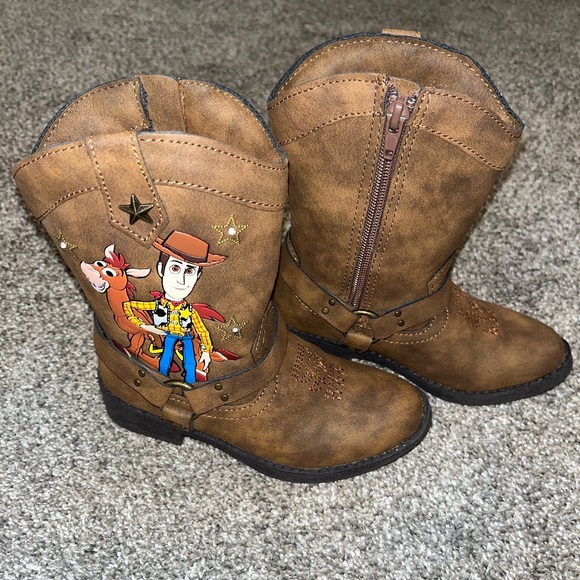 Disney Shoes Kids Toy Story Light Up Boots Poshmark